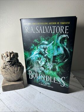 R.A. Salvatore -  “Boundless” 2019 FE Hardcover Fantasy Novel